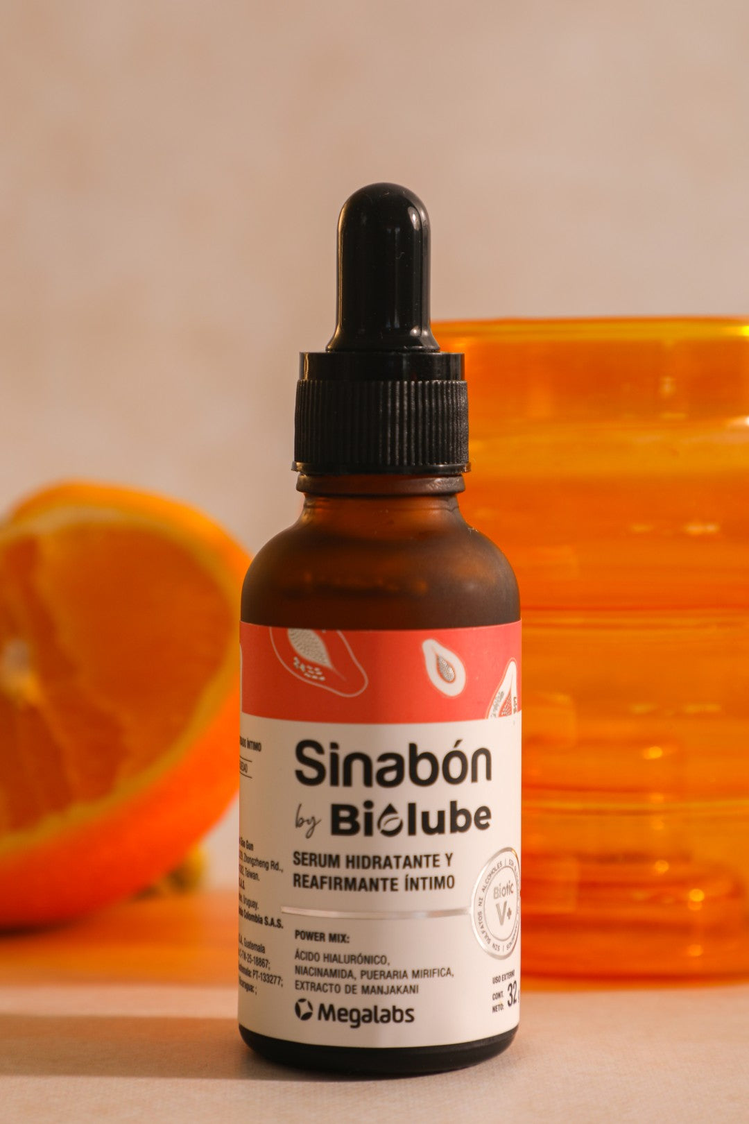 Serum reafirmante e hidratante intimo