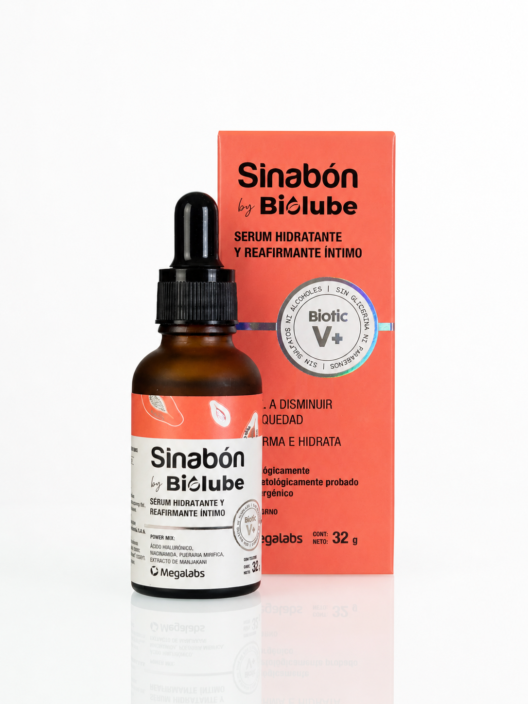 Serum reafirmante e hidratante intimo